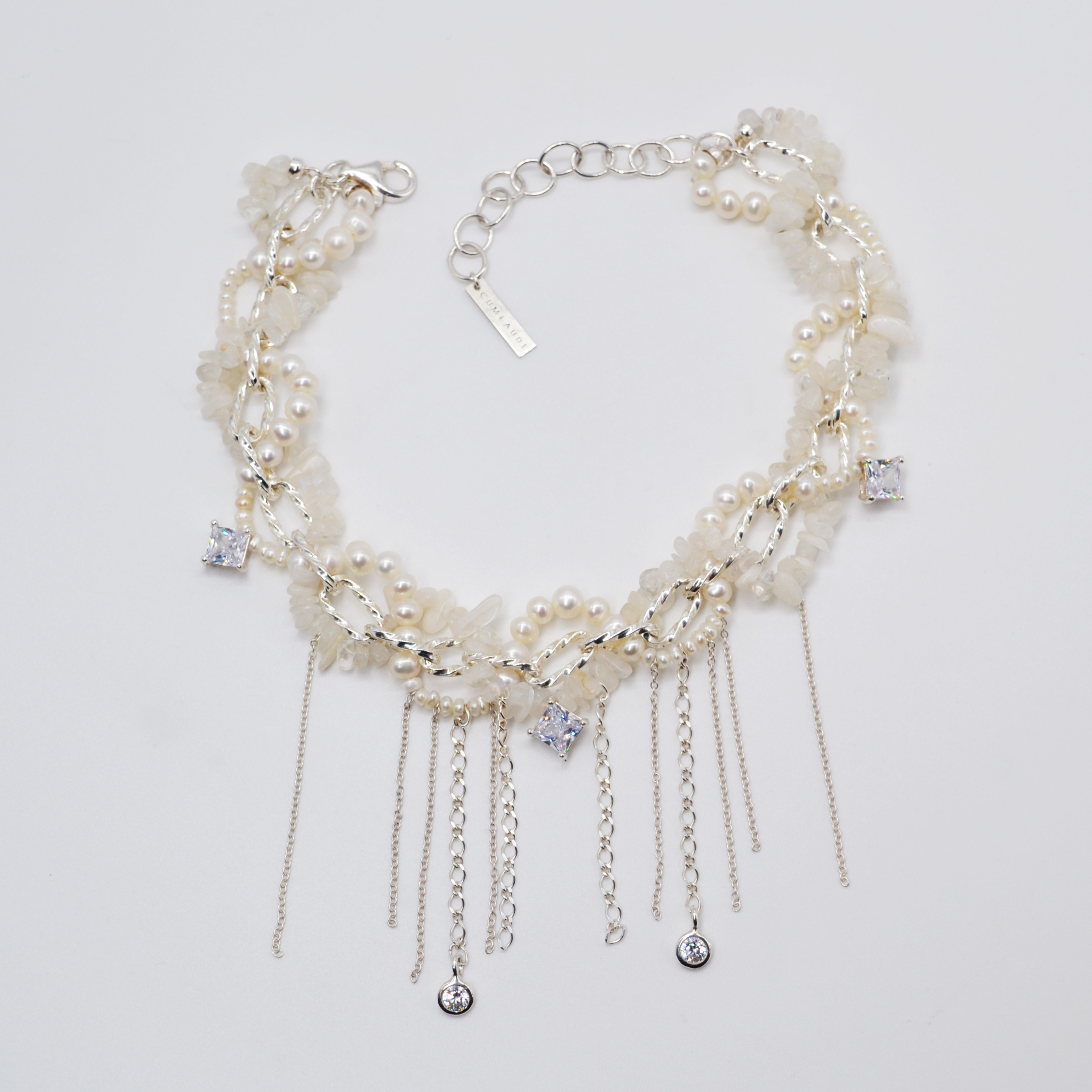Collana moon drops
