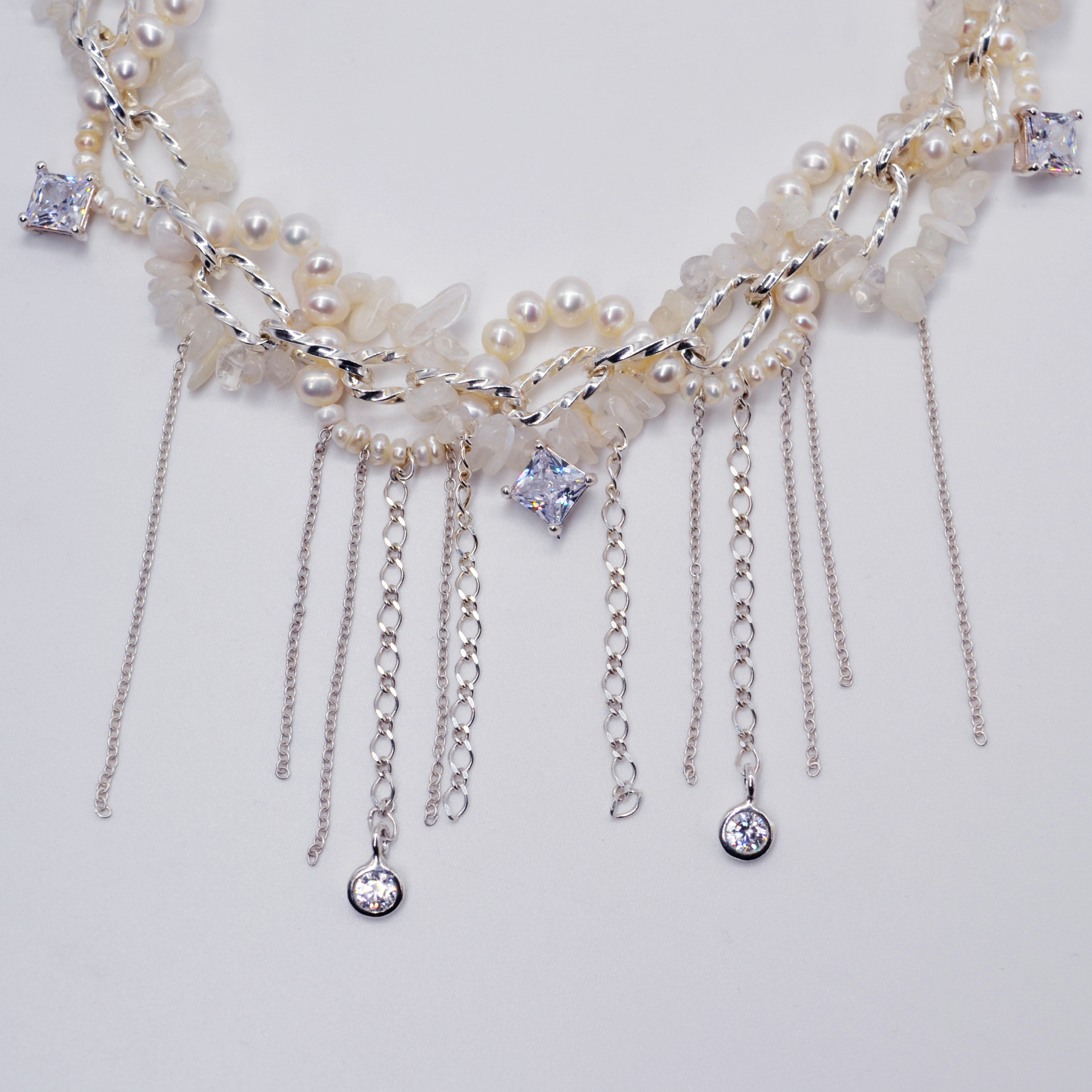 Collana moon drops - immagine 2